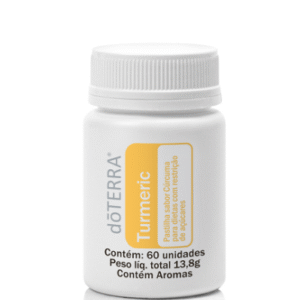 Turmeric Pastilha  sabor cúrcuma para dietas com ingestão controlada de açúcares